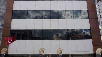 Fassade der Unterkunft