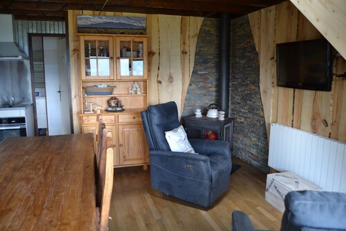 Haut de Chalet Le Bois de Cerf , Animaux Acceptés en Lisière de Foret