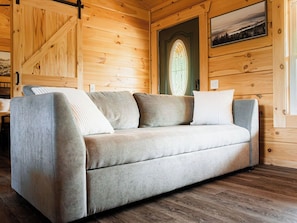 TV connectée, cheminée