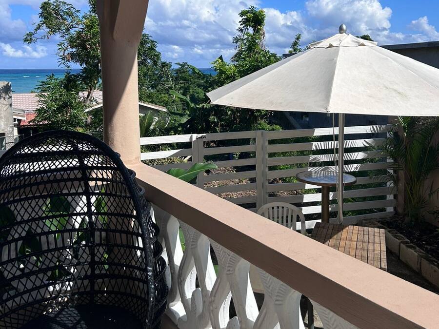 Ferienhaus, 1 Schlafzimmer, Terrasse, am Strand | Strand-/Meerblick