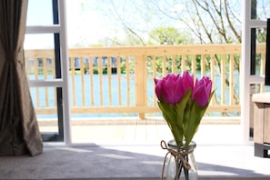 View from property - New - Water Lily Lodge Luxury Lakeside Lodge (Malton)