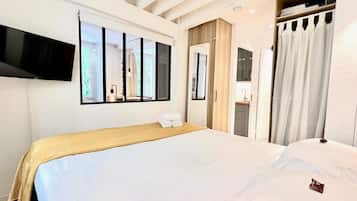 1 chambre, Wi-Fi gratuit, draps fournis