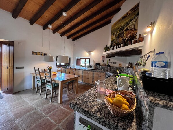 Fridge, microwave, oven, dishwasher - Casa Grande, spacious, stylish two bedroom Casa, close to Castelo de Vide (Castelo de Vide)