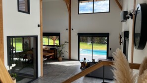 Uitzicht vanuit accommodatie