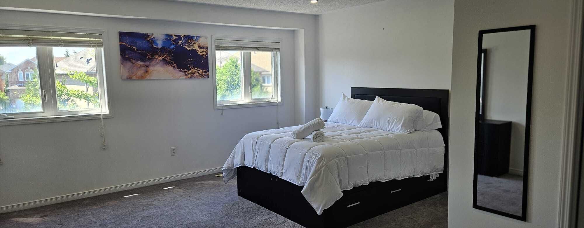 4 habitaciones, tabla de planchar con plancha y wifi gratis 