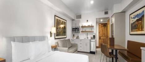 1 dormitorio, Internet, ropa de cama