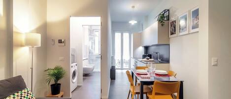 Apartment | 1 Schlafzimmer, hochwertige Bettwaren, Daunenbettdecken