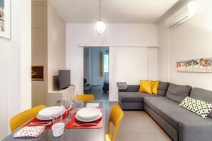 Appartement | 1 chambre, literie de qualité supérieure, couette en duvet d'oie