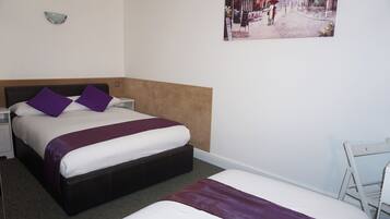 Hypo-allergenic bedding, individually furnished, desk, laptop workspace