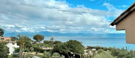 Blick von der Unterkunft