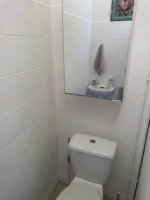 Hair dryer, towels, soap, shampoo - Chambre Double Bayeux Normandie Dday (Subles)