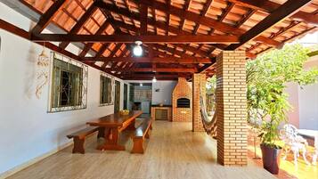 Opções para refeição ao ar livre