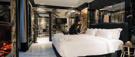 Luxury Suite | Egyptian cotton sheets, premium bedding, down comforters