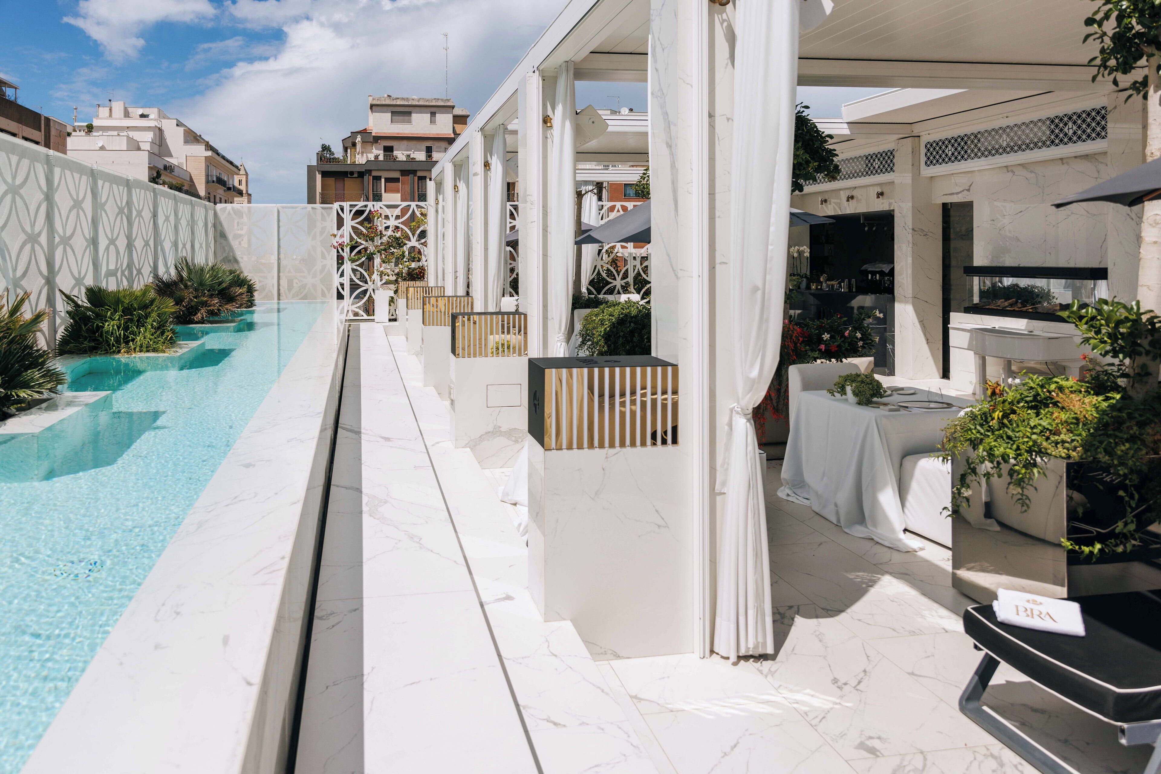 Alberca al aire libre 