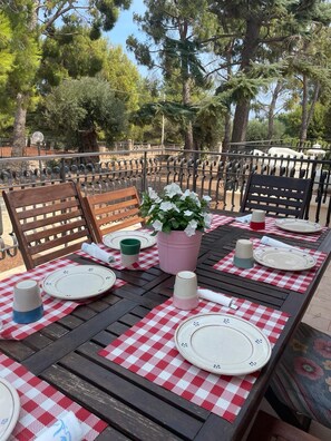 Restaurante al aire libre