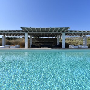Terrace/patio - Villa MEL - Exclusive Residence in Paros (Paros)