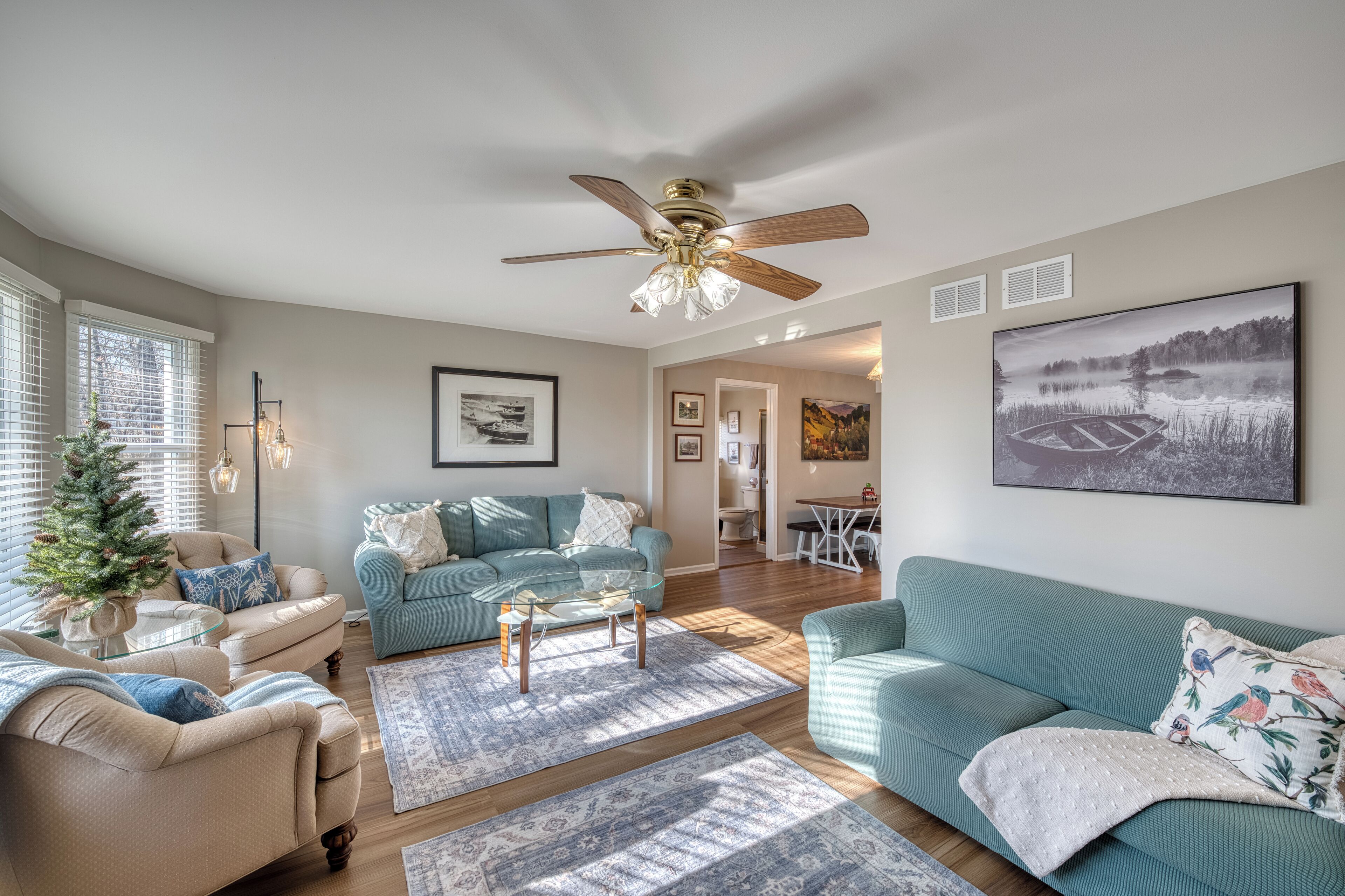 House, Multiple Beds, Kitchen | Living area | 42-inch flat-screen TV with digital channels