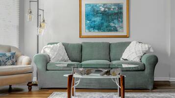 42-inch flat-screen TV with digital channels