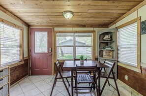 Cottage, 1 Double Bed with Sofa bed, Patio | Dining - Charming Lakeview Cottage With Lake Access! (Kingsland)