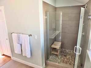 House, Berbilang Katil, Patio, Garden View (Park Avenue Beach Paradise) | Bilik Mandi | Tab mandi rendaman dalam, pengering rambut, tuala disediakan 