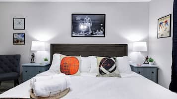 3 bedrooms, individually decorated, individually furnished, free WiFi