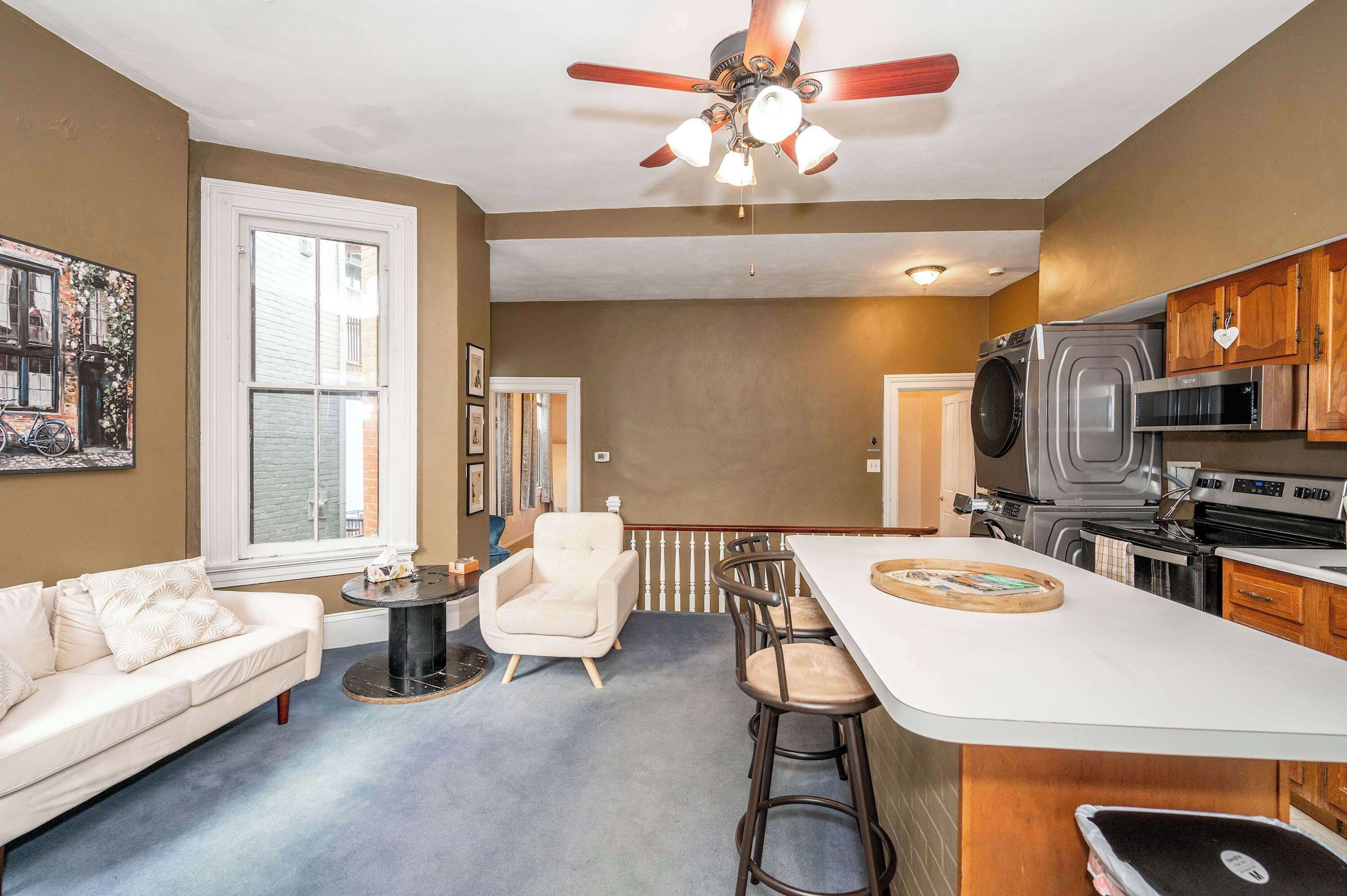 Condo, 2 Queen Beds, Fireplace, City View | Interior