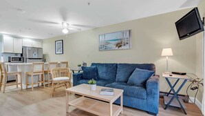 Leilighet, 1 kingsize-seng med sovesofa, balkong (All is Wells) | Oppholdsområde