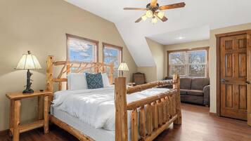 7 bedrooms, individually decorated, individually furnished, bed sheets