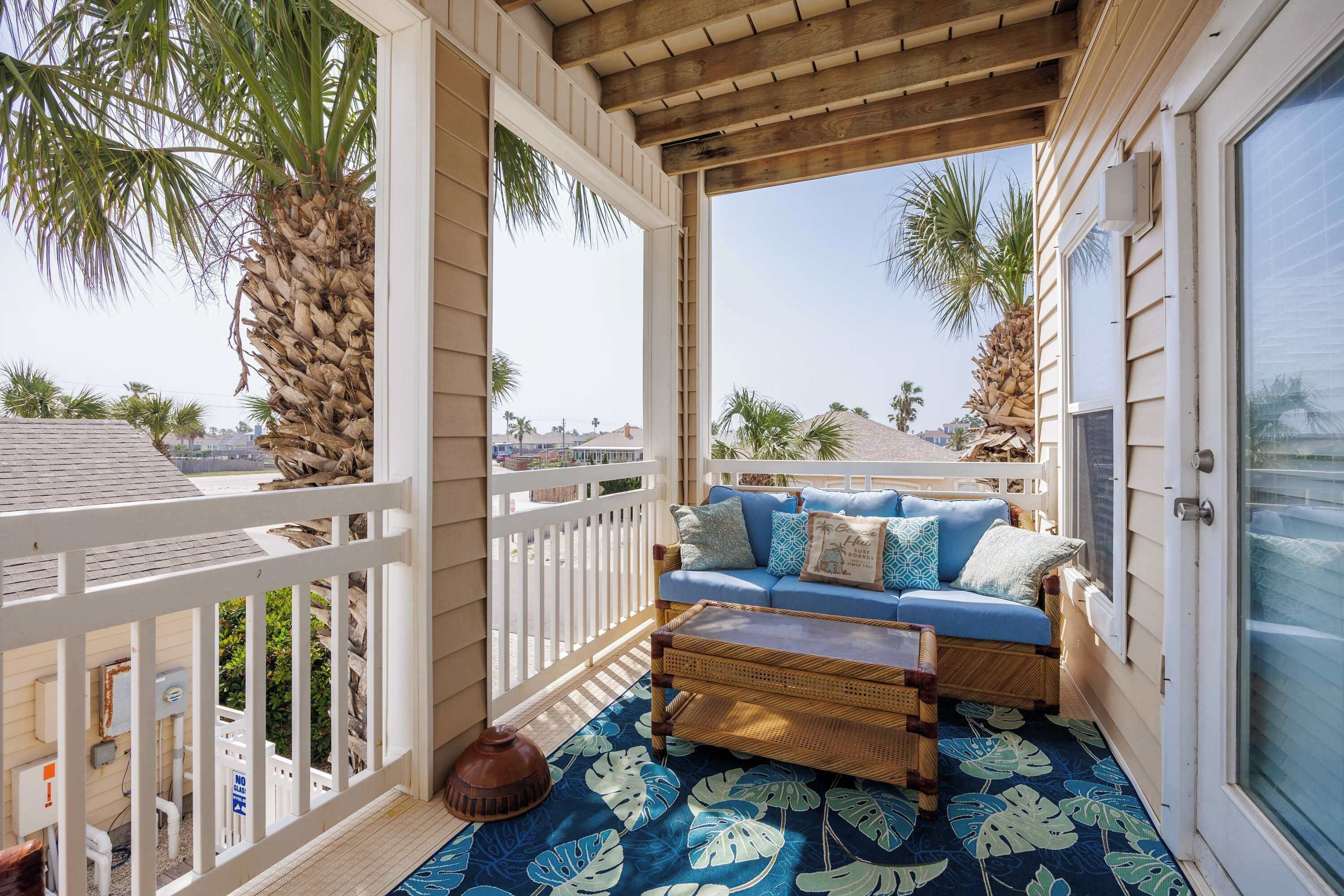 Townhome, Multiple Beds, Balcony, Pool View (Padre Island Retreat) | Terrace/patio