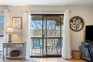 Lejlighed - 1 kingsize-seng med sovesofa - balkon - udsigt til golfbane (Great Day) | Interiør