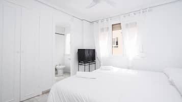 Wifi gratis y ropa de cama