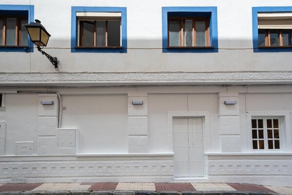 Overnatningsstedets facade