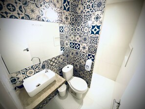 Double Room | Bathroom - Sun Smart Hotel (Recife)