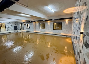 Indoor pool, outdoor pool