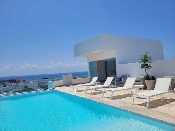 Pool - Comfort, Luxury and Privacy one Bedroom AGAMA (Playa del Carmen)