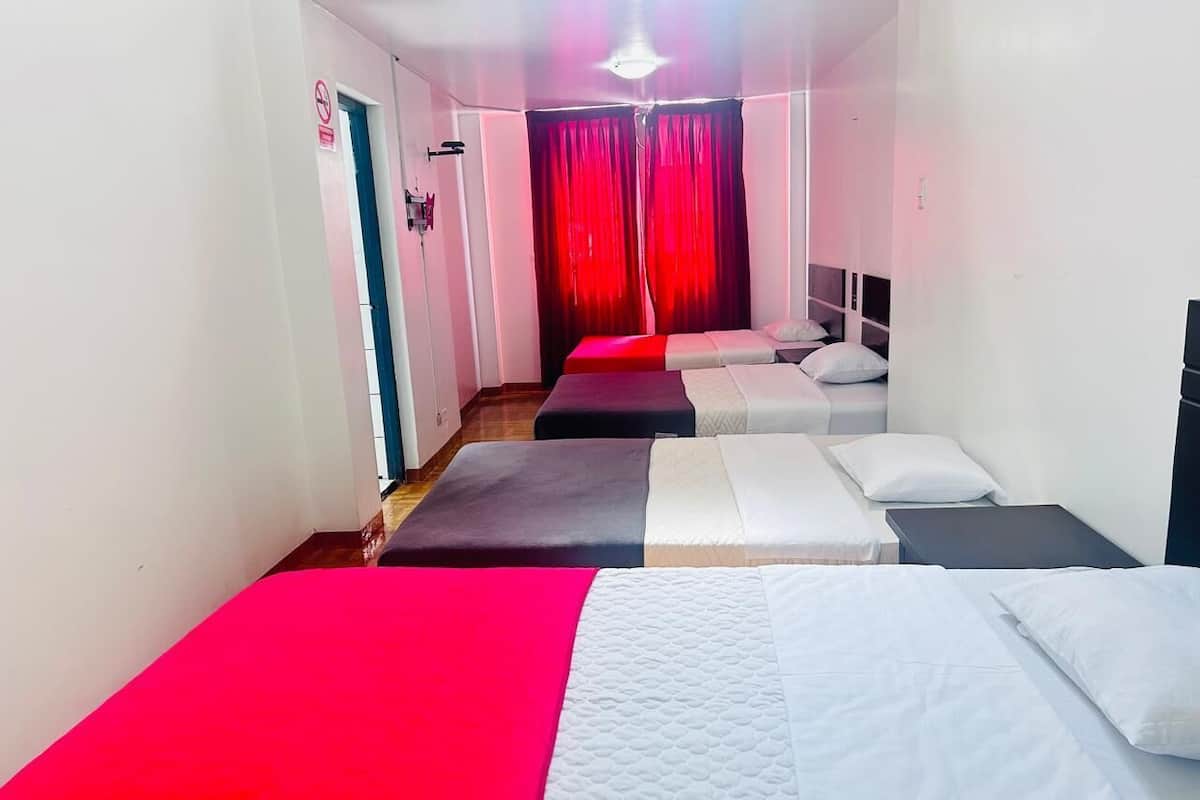 Free WiFi, bed sheets