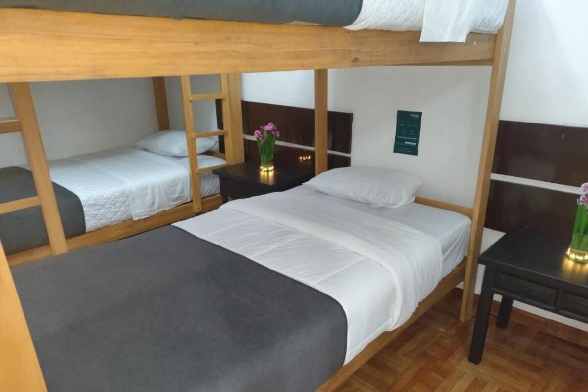Dormitório compartilhado clássico | 1 quarto, Wi-Fi de cortesia, roupa de cama