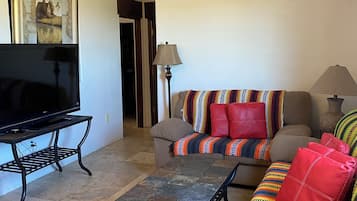 TV connectée, cheminée