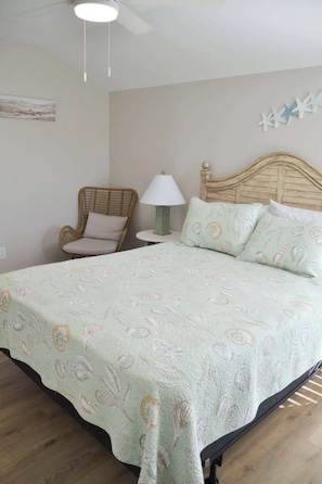 4 bedrooms, iron/ironing board, travel cot, WiFi