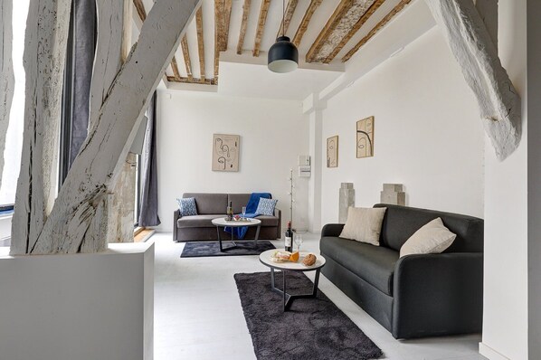 TV - 377 Suite Stella - Superb apartment in Paris (Paris 03 Temple)