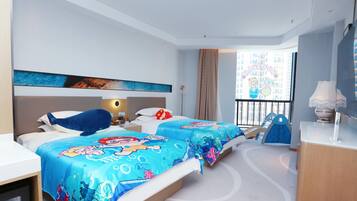 Phòng 2 giường đơn Cao cấp, 2 giường đơn (Luxury Parent Child Theme)