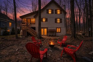 Exterior - House in the Trees Ski, Swim in The Hideout (Lake Ariel)