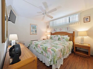 Appart'hÎtel, 1 trÚs grand lit et 1 canapé-lit, balcon, vue océan (Kona Reef F2) | 1 chambre, décoration personnalisée, ameublement personnalisé