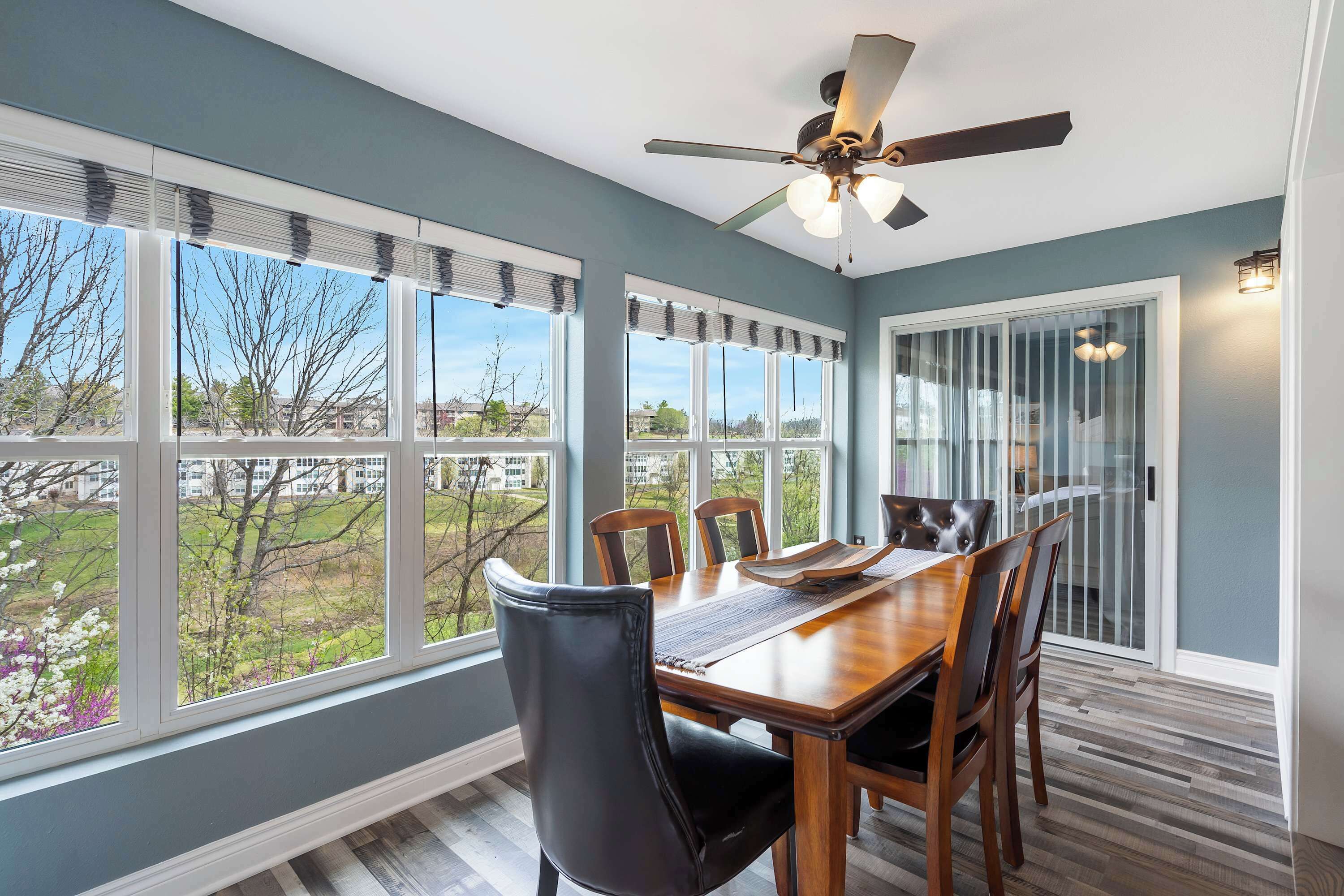 콘도, 침대(여러 개), 벽난로, 골프장 전망 (Eagle's Nest at The Club) | 다이닝