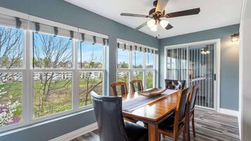 Condo, Multiple Beds, Fireplace, Golf View (Eagle's Nest at The Club) | Dining