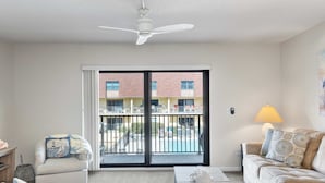 Condo, Multiple Beds, Balcony, Pool View (Wave Watcher at Cocoa Beach) | Living area | 42-inch flat-screen TV with digital channels - Wave Watcher at Cocoa Beach (Cocoa Beach)