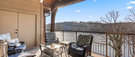 Condo, Multiple Beds, Balcony (Penthouse 7 on Taneycomo) | Terrace/patio