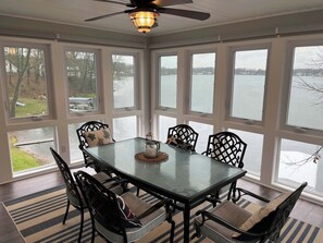 Dining - Lakefront Home w/ Sunset Views. New to Rental Market! Pontoon Rental Available.  (Plainwell)