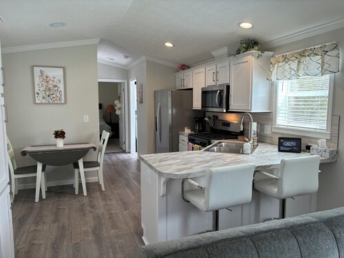 Cozy home with open floor plan near Kennebunk and Maine coast.