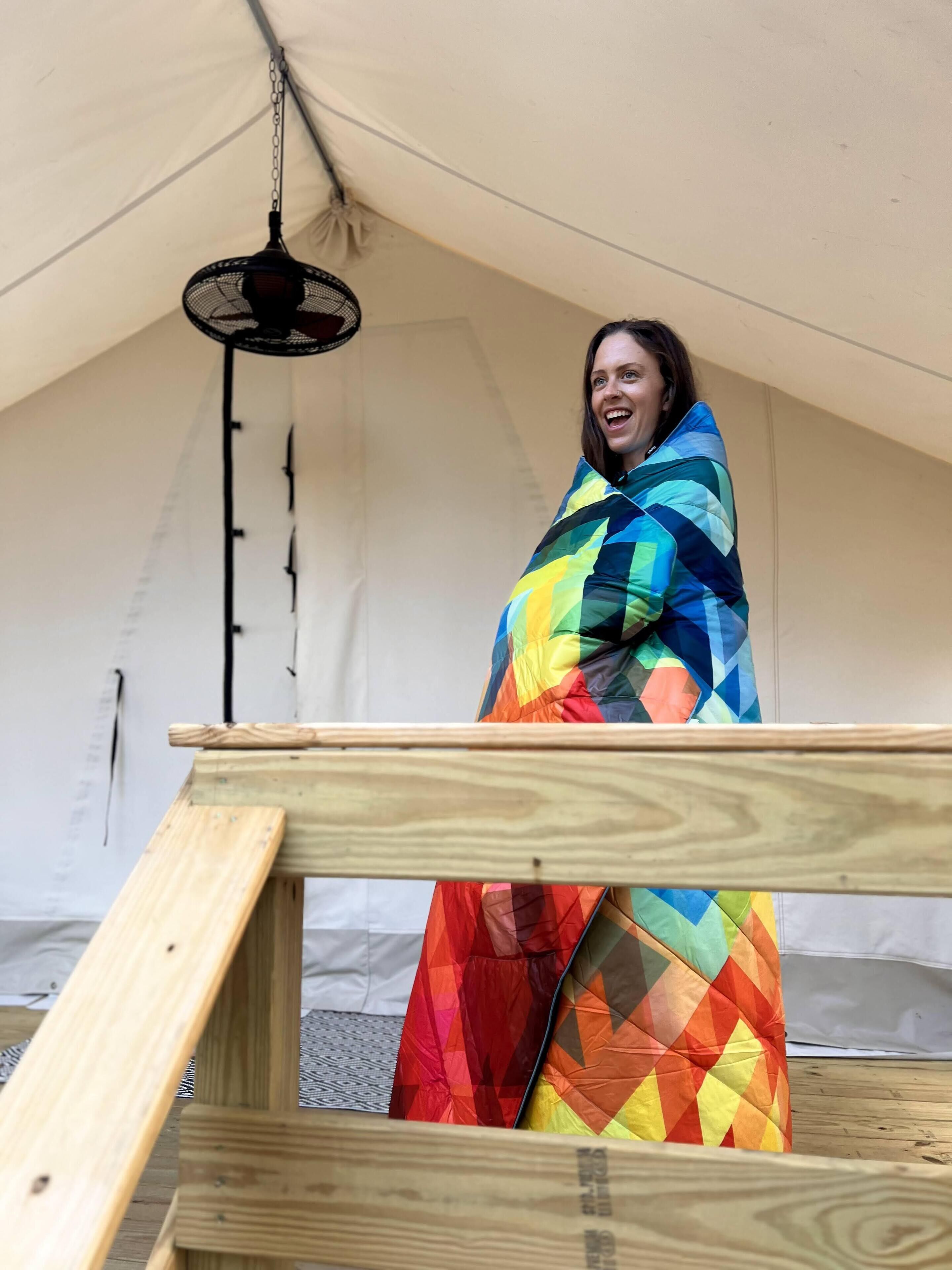 Tienda de campaña familiar, varias camas, aire acondicionado | Sábanas de algodón egipcio y ropa de cama de alta calidad 